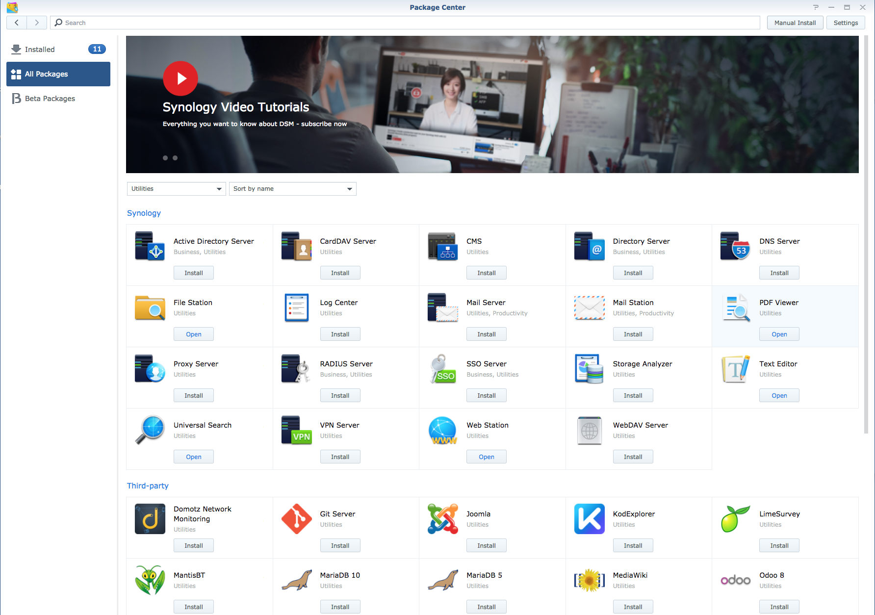 Synology Linux Apps