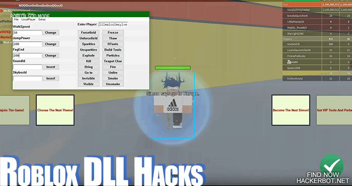 Hacking System For Roblox